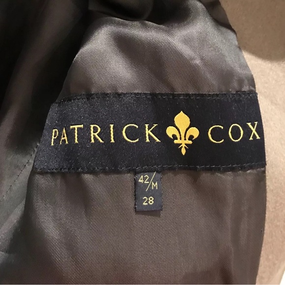 Patrick Cox Vintage Wool Blend Suit Jacket Blazer NWOT - Picture 2 of 4